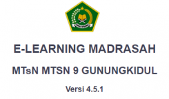 E-learning MTsN 9 Gunungkidul